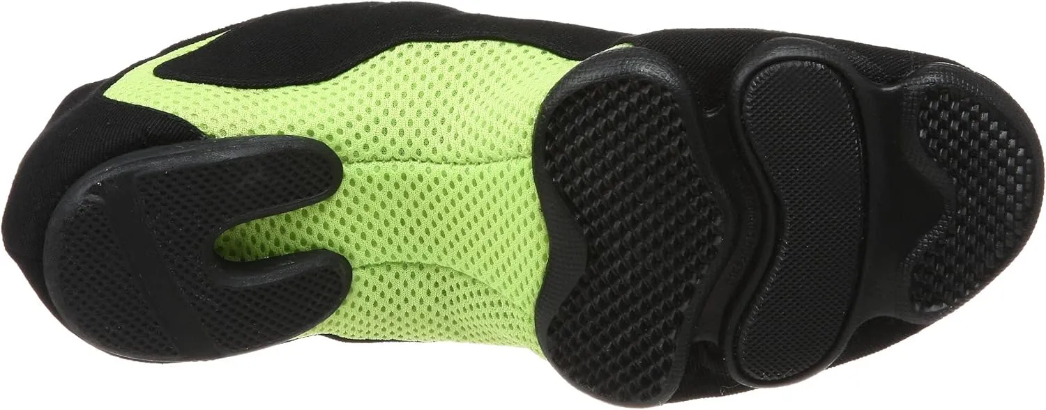 Bloch Dance Women's Amalgam Canvas and Mesh Split Sole Jazz Sneaker