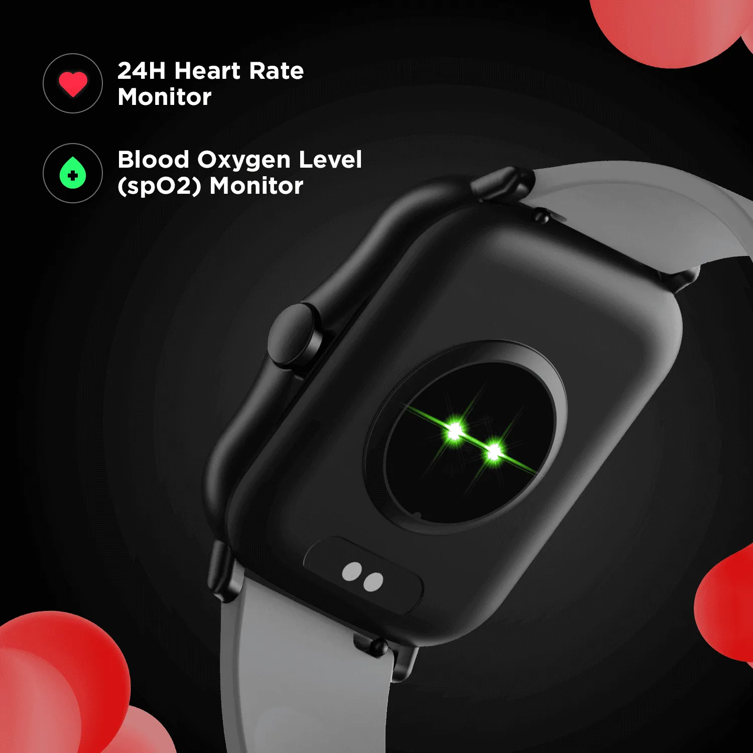 boAt Vertex | Smartwatch with Fitness Trackers, 1.69" HD Display, Sleep Tracking, 100  Watch Faces