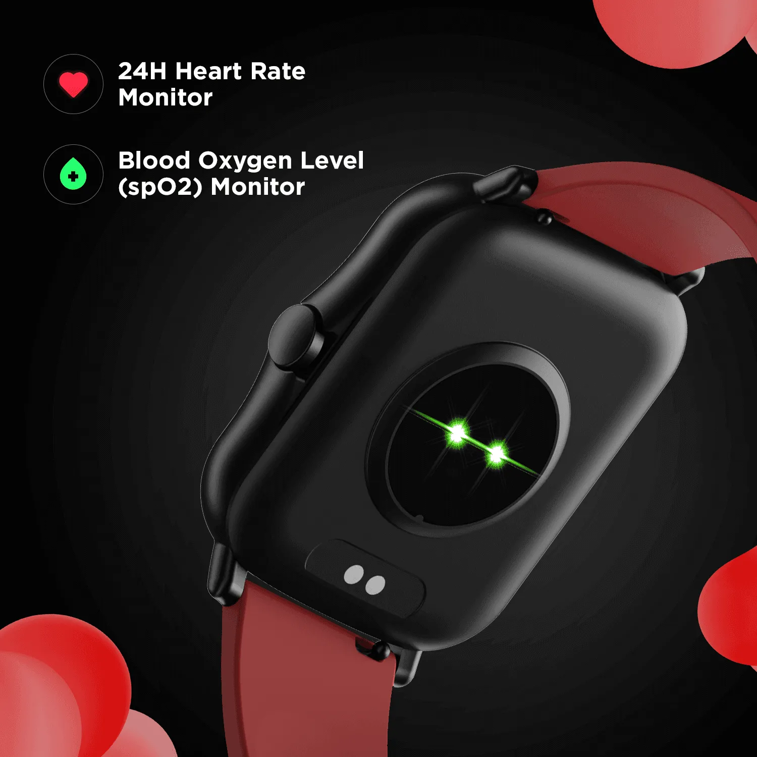 boAt Vertex | Smartwatch with Fitness Trackers, 1.69" HD Display, Sleep Tracking, 100  Watch Faces