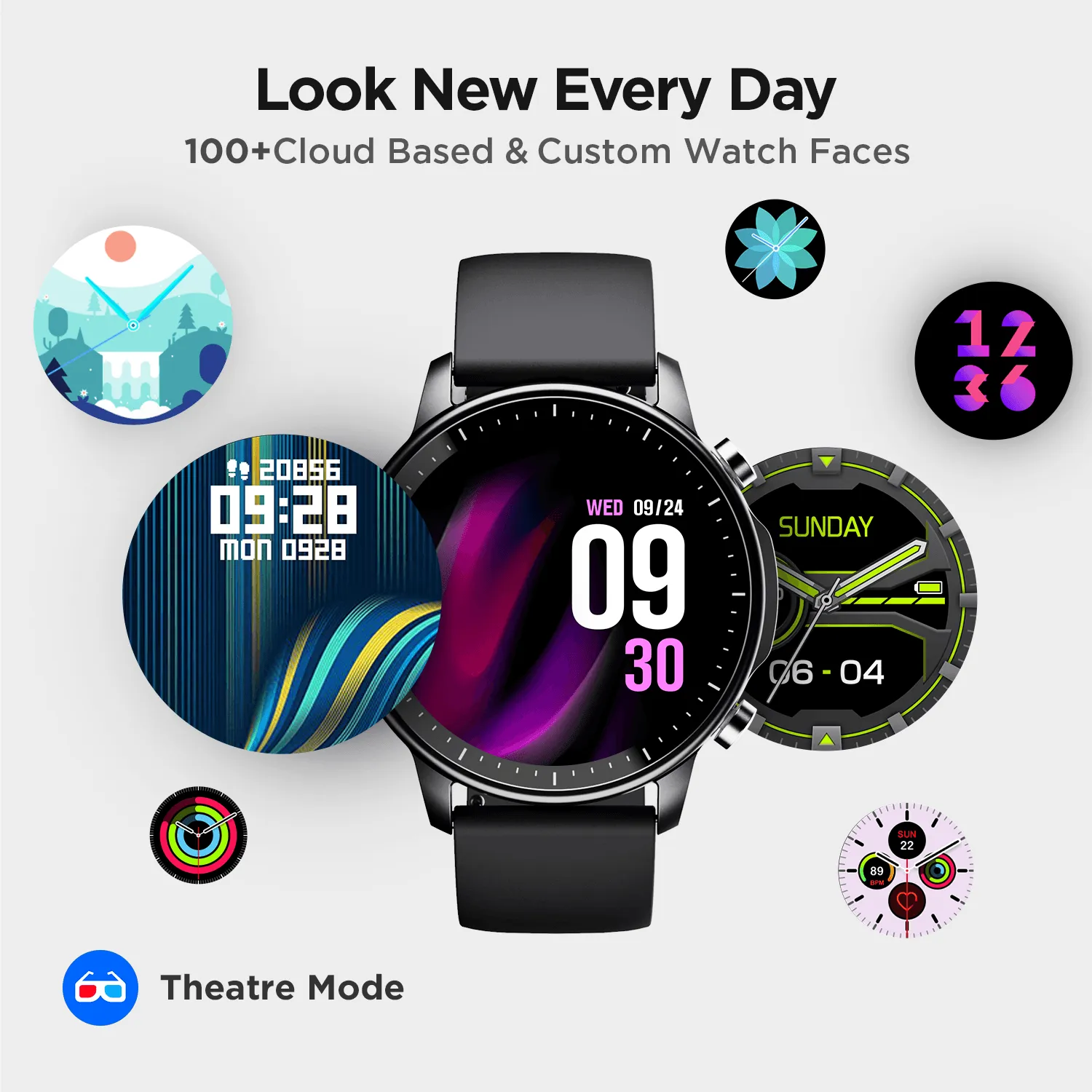 boAt Watch Zenit | Premium Smartwatch with Bluetooth Calling, In-Built Game, Cloud & Custom Watch Faces