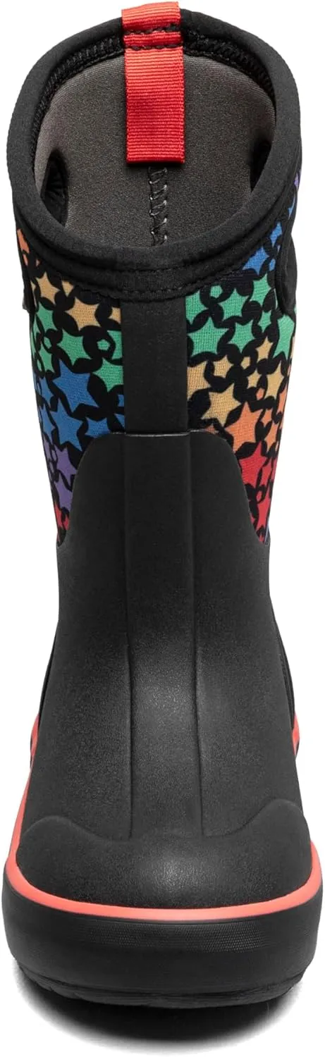 BOGS Unisex-Child Classic Ii-Rainbow Stars (Toddler/Little Big Kid) Rain Boot