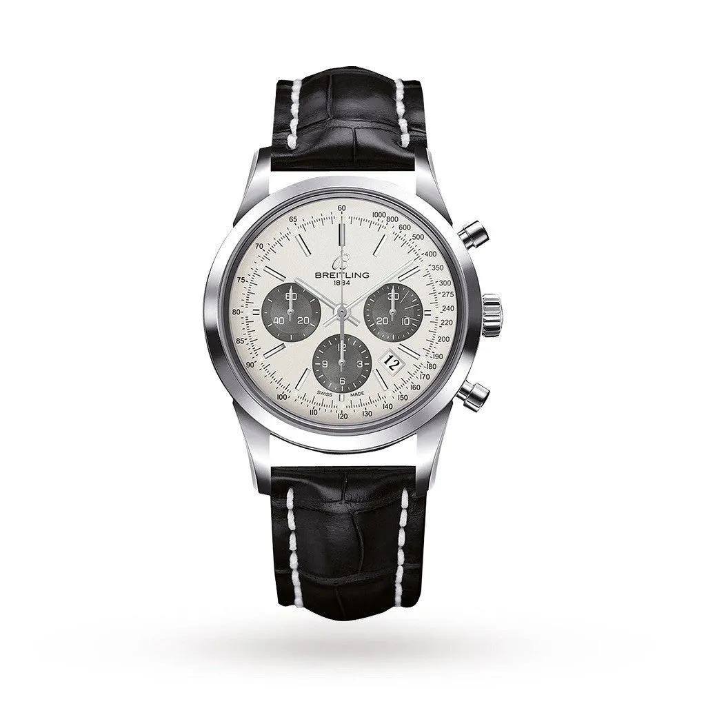 BREITLING Transocean Chronograph Gents Watch AB015212/G72443P