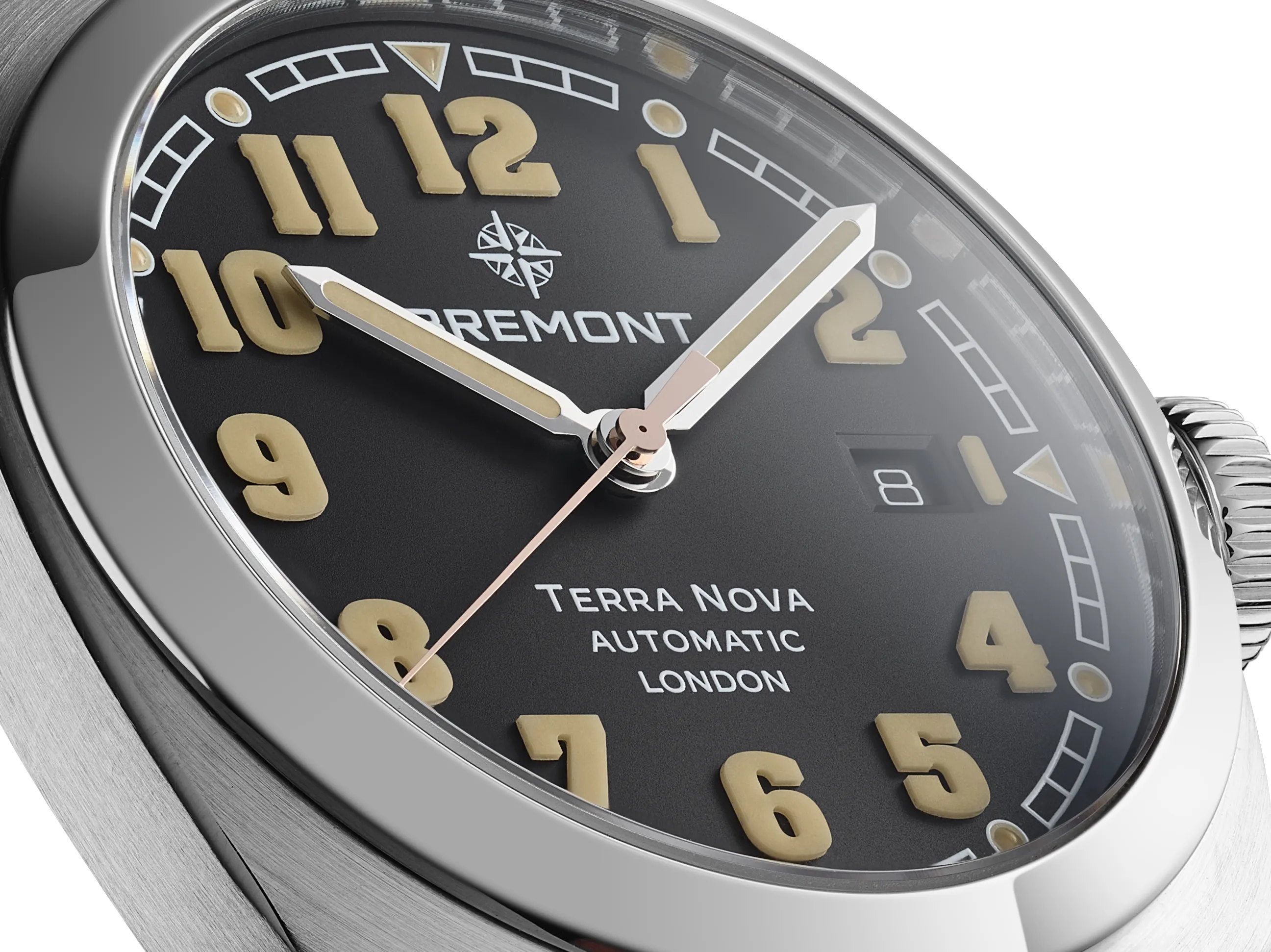 Bremont Terra Nova 40.5mm Date TN40-DT-SS-BK-N-S