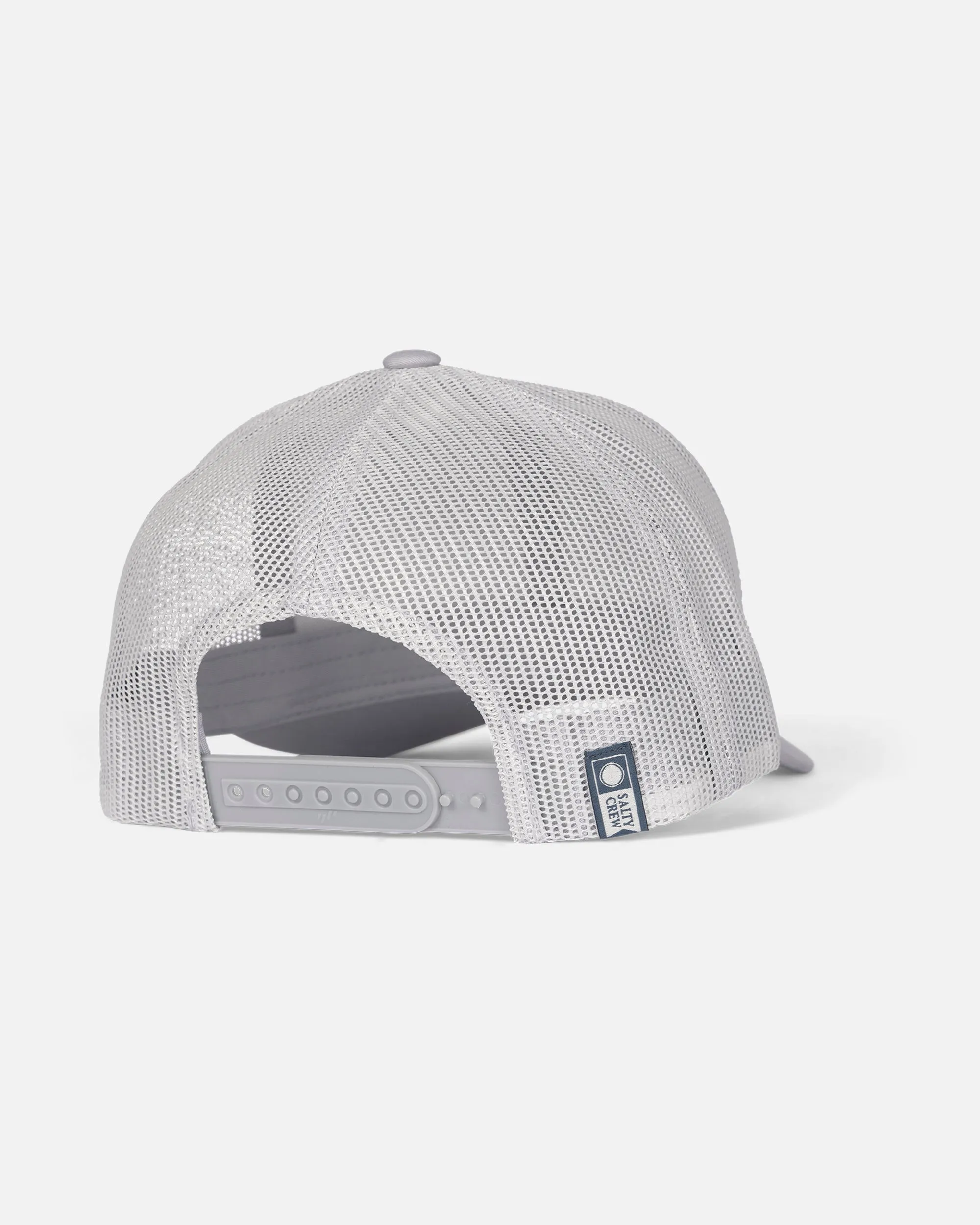 Bruce Retro Trucker Hat - Silver