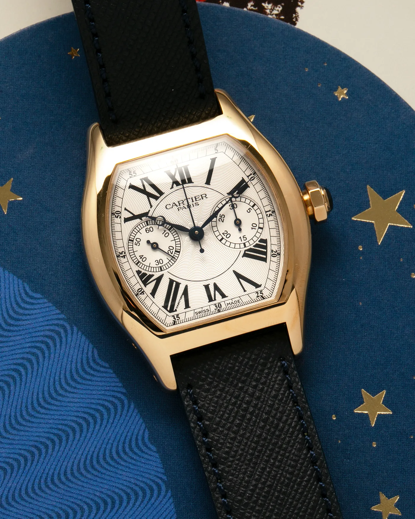 Cartier Tortue Monopoussoir CPCP 2356 Yellow Gold