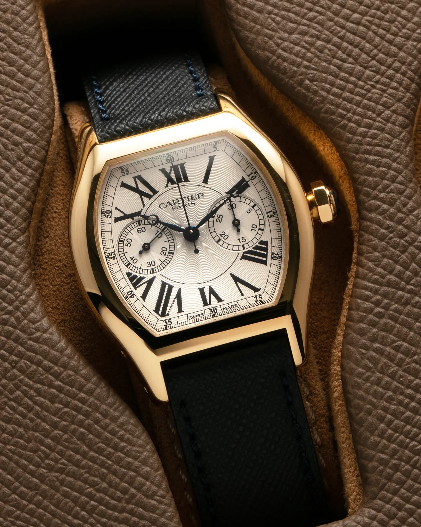 Cartier Tortue Monopoussoir CPCP 2356 Yellow Gold
