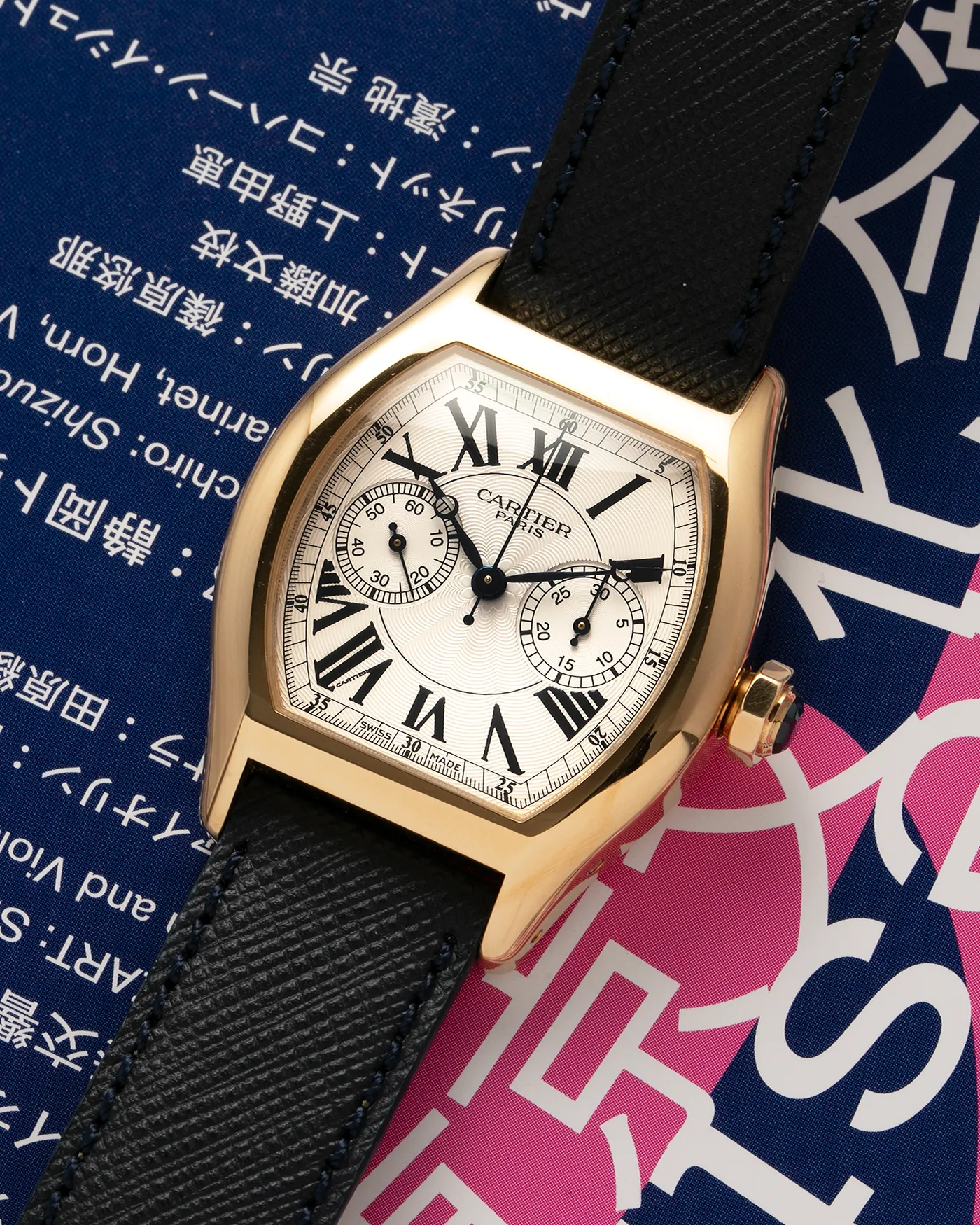 Cartier Tortue Monopoussoir CPCP 2356 Yellow Gold