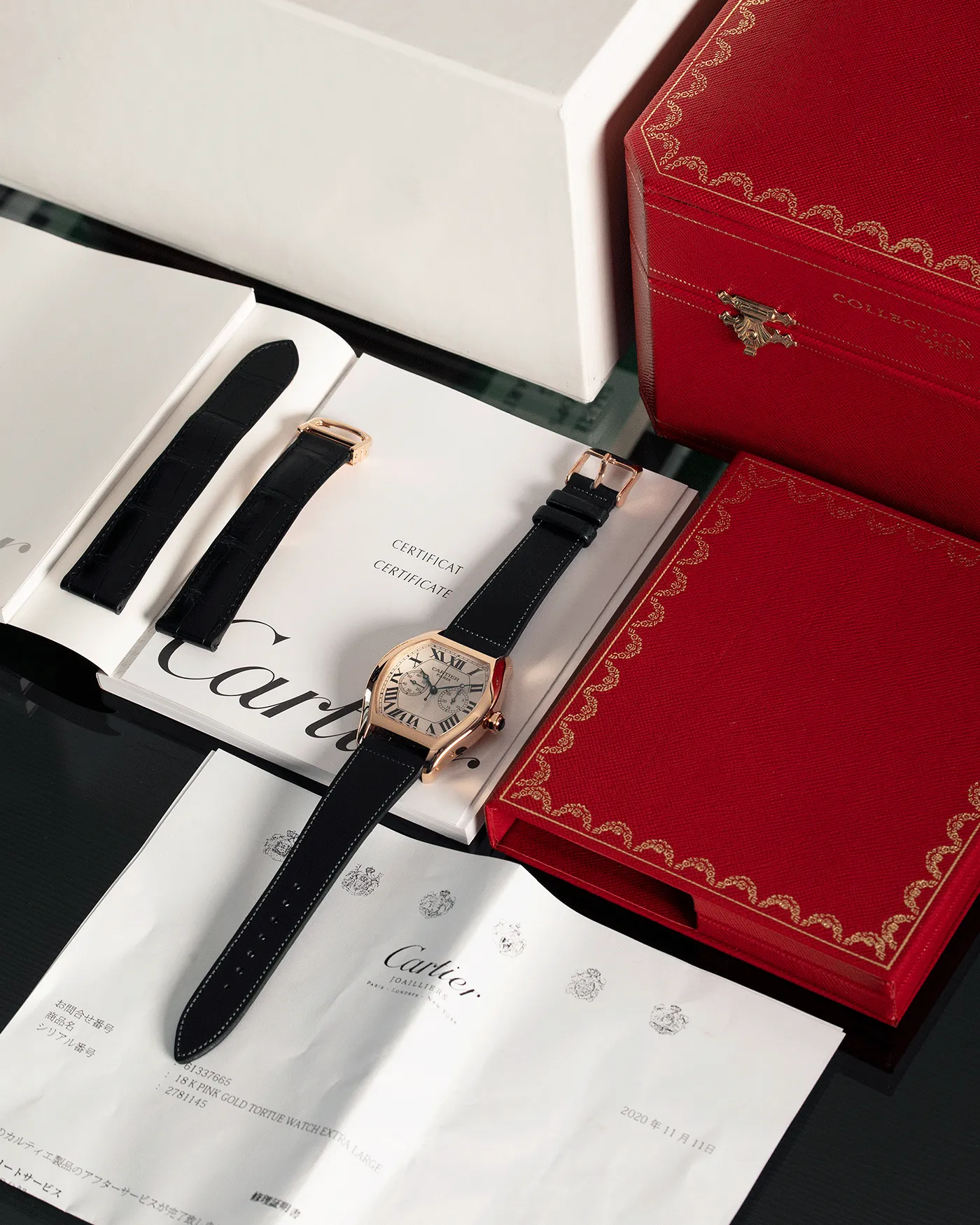 Cartier Tortue Monopoussoir CPCP RG