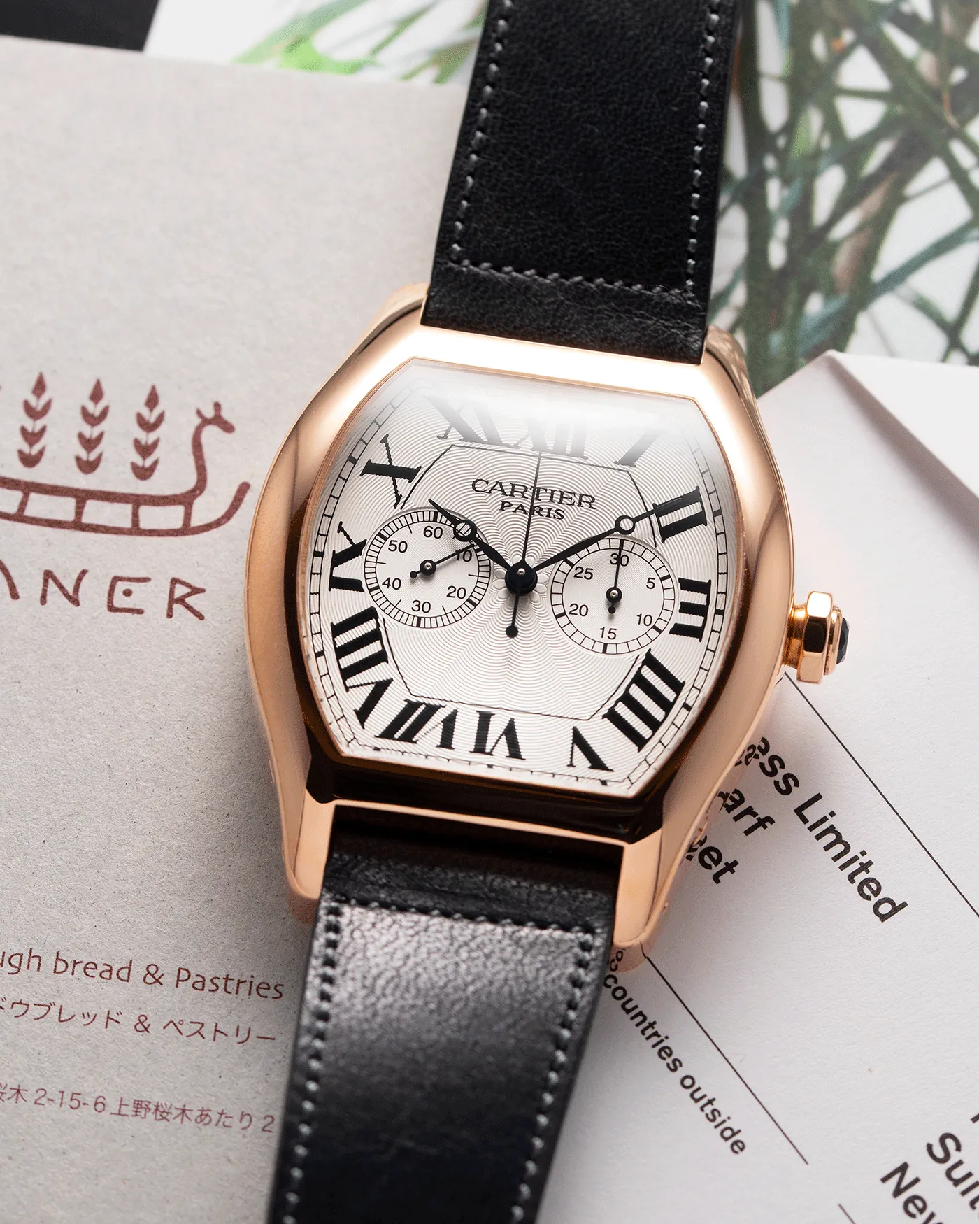 Cartier Tortue Monopoussoir CPCP RG