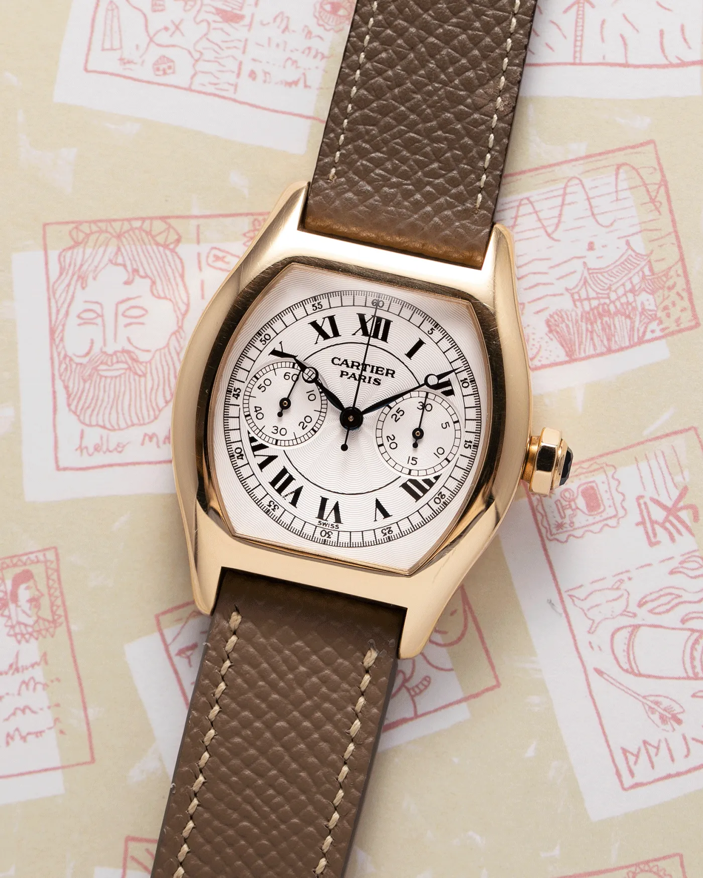Cartier Tortue Monopoussoir CPCP