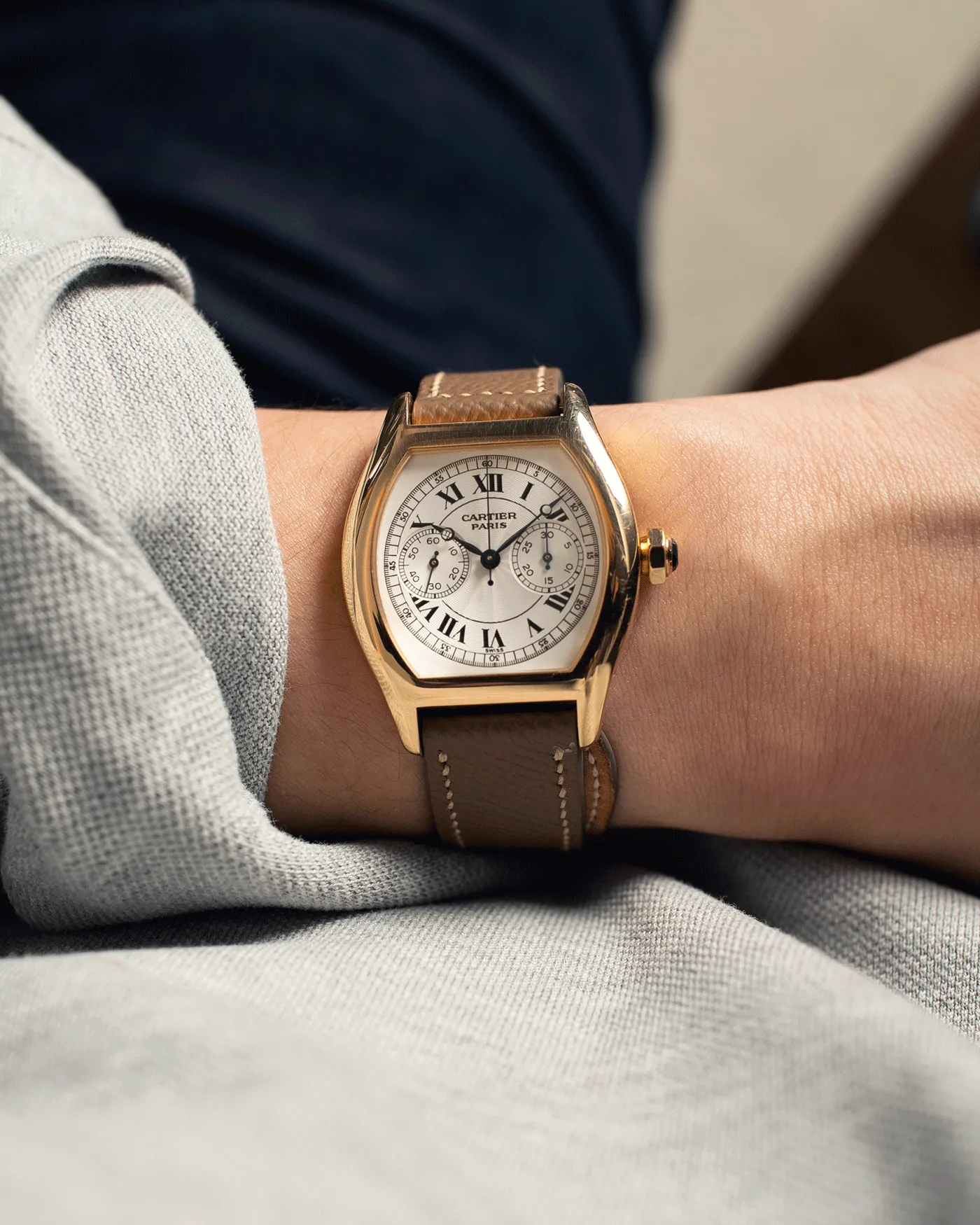 Cartier Tortue Monopoussoir CPCP