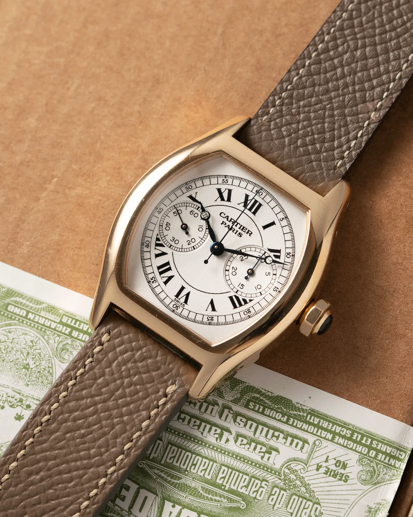 Cartier Tortue Monopoussoir CPCP