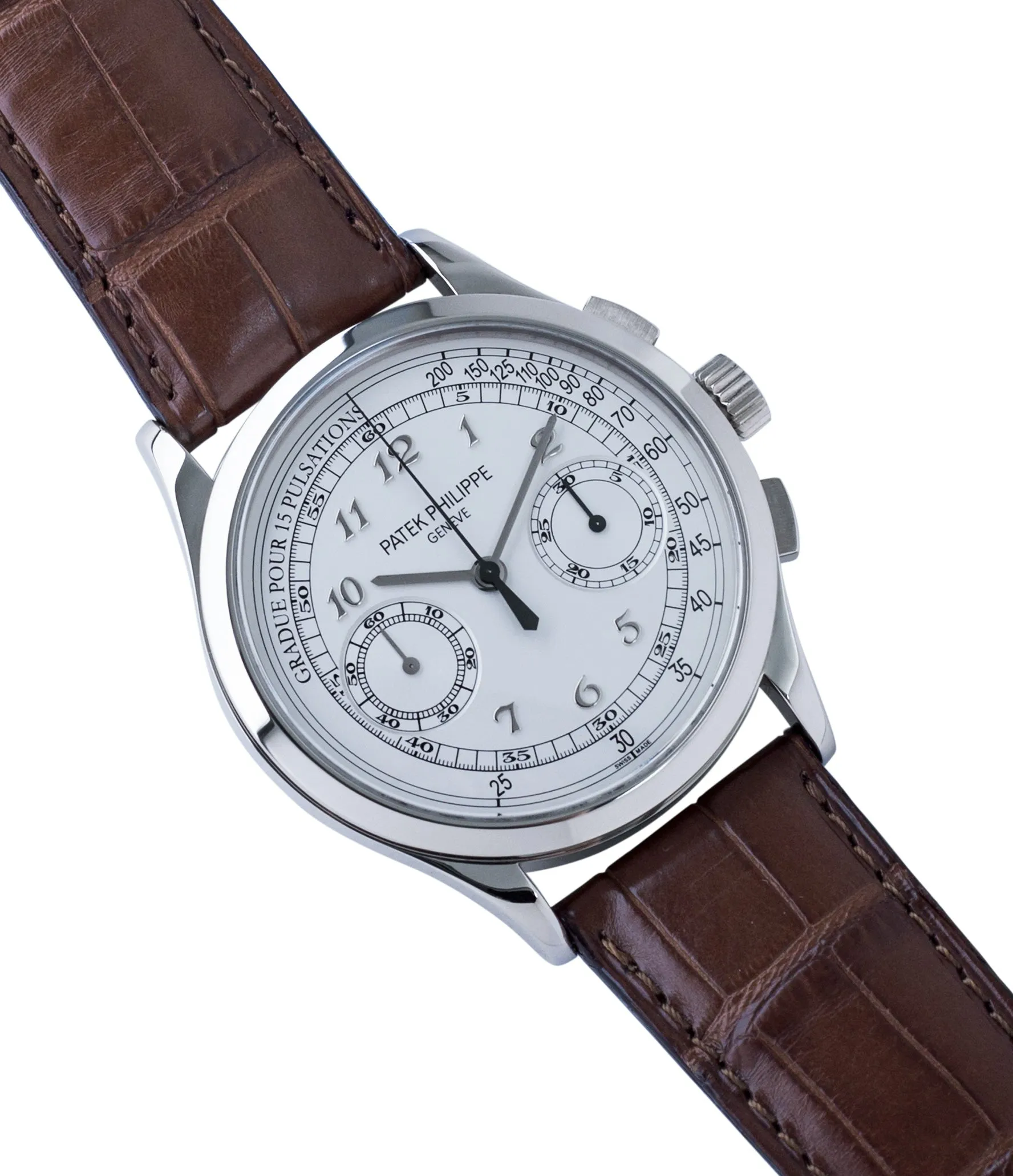 Chronograph 5170G-001 | Pulsation Scale | Grey Gold