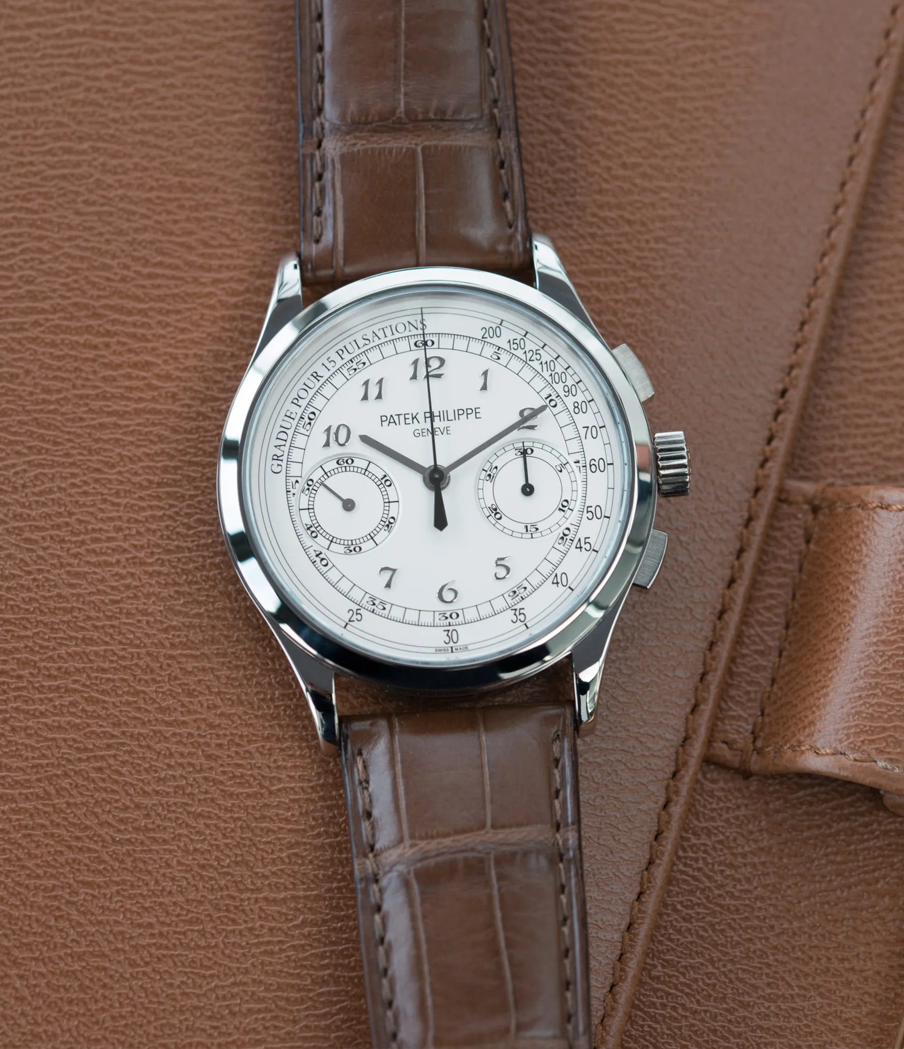 Chronograph 5170G-001 | Pulsation Scale | Grey Gold