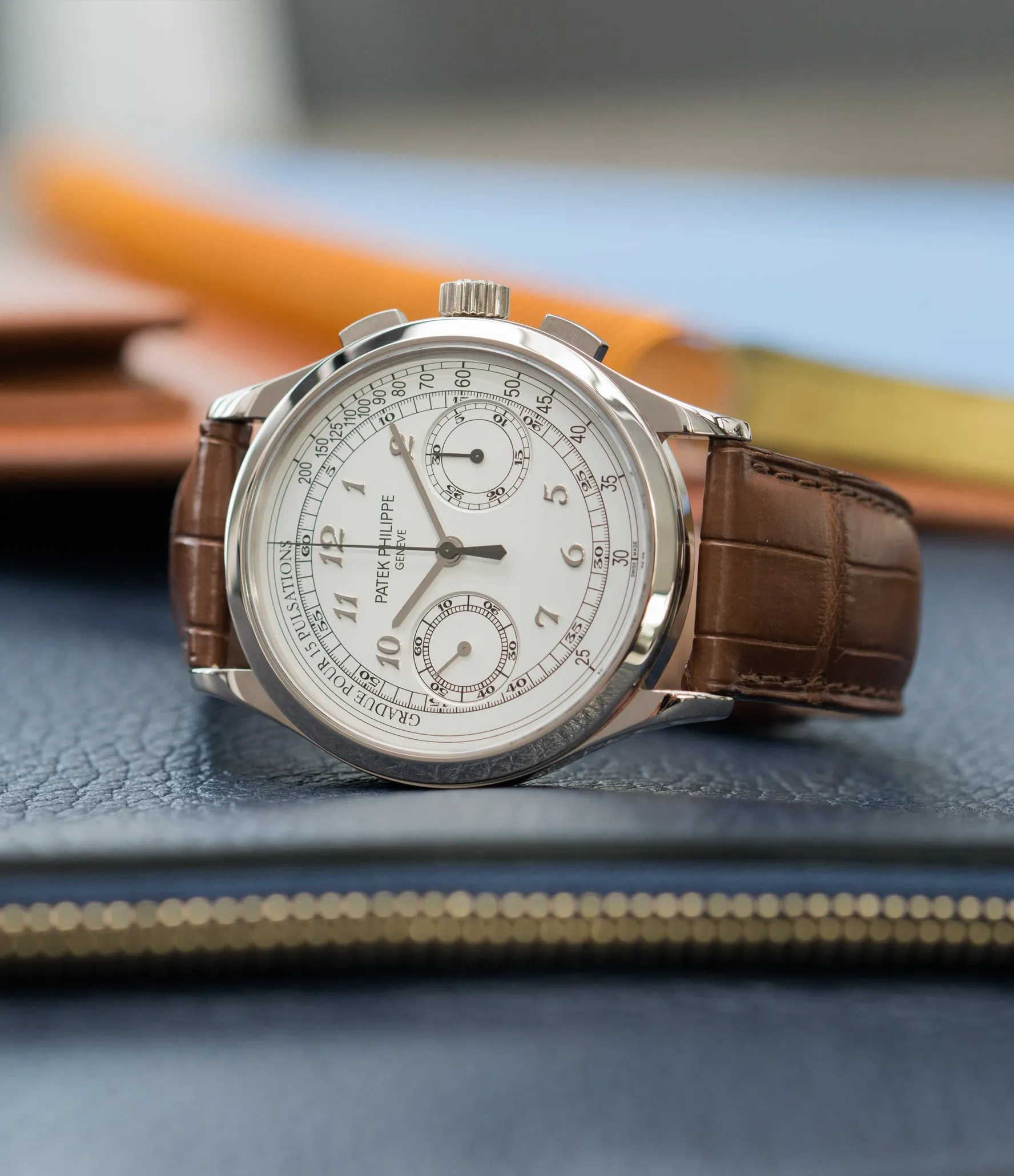 Chronograph 5170G-001 | Pulsation Scale | Grey Gold