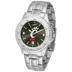 Cincinnati Bearcats Competitor AnoChrome - Steel Band Watch