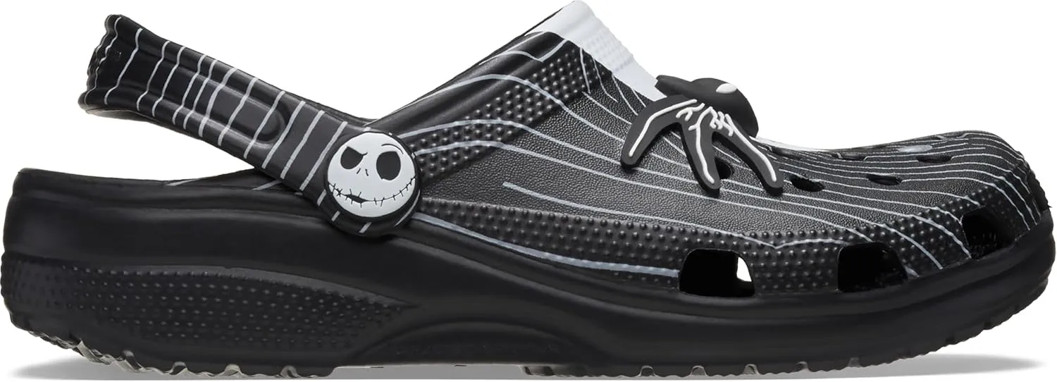 Crocs Unisex-Adult Jack Skellington Nightmare Before Christmas Classic Clogs