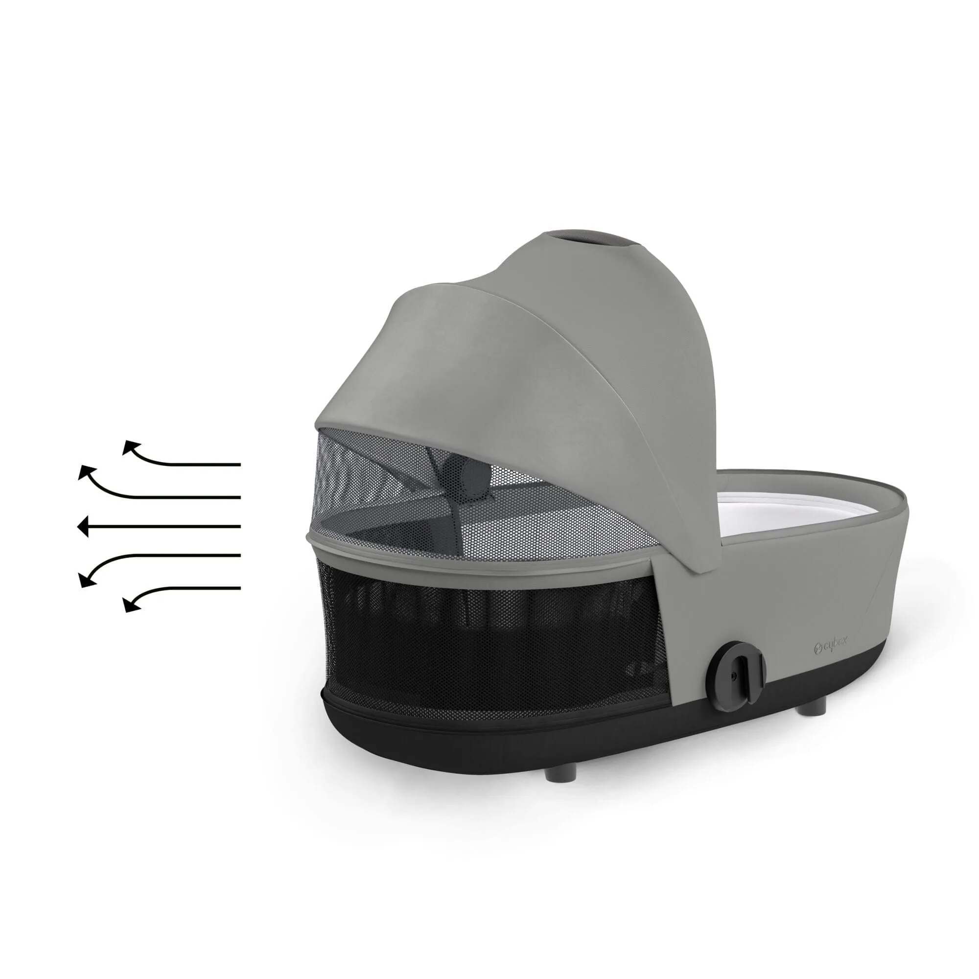 Cybex Mios Lux Carrycot - Mirage Grey