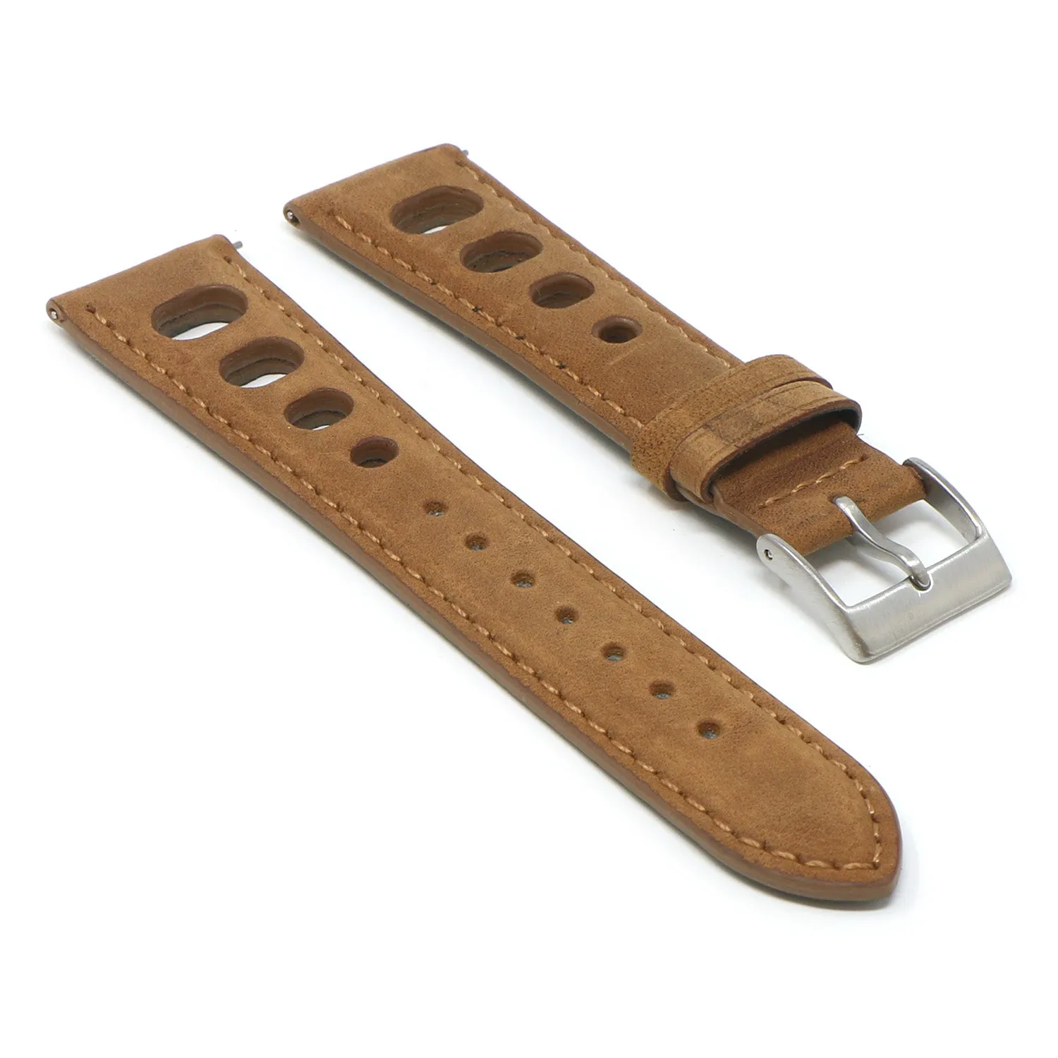 DASSARI Distressed Leather Rally