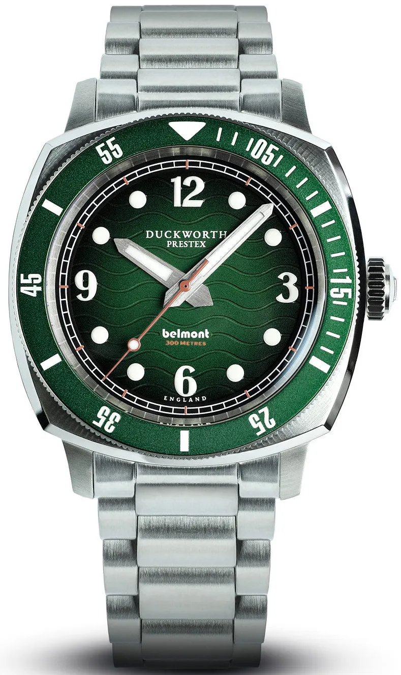 DP Watch Belmont Dive Green Bracelet