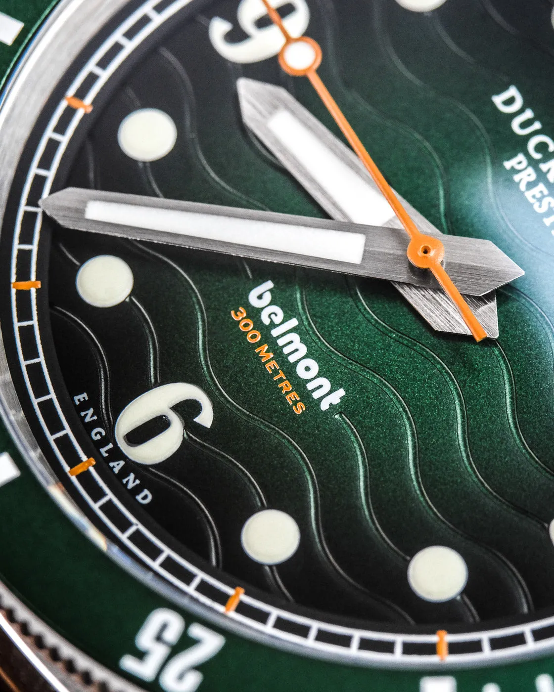 DP Watch Belmont Dive Green Bracelet
