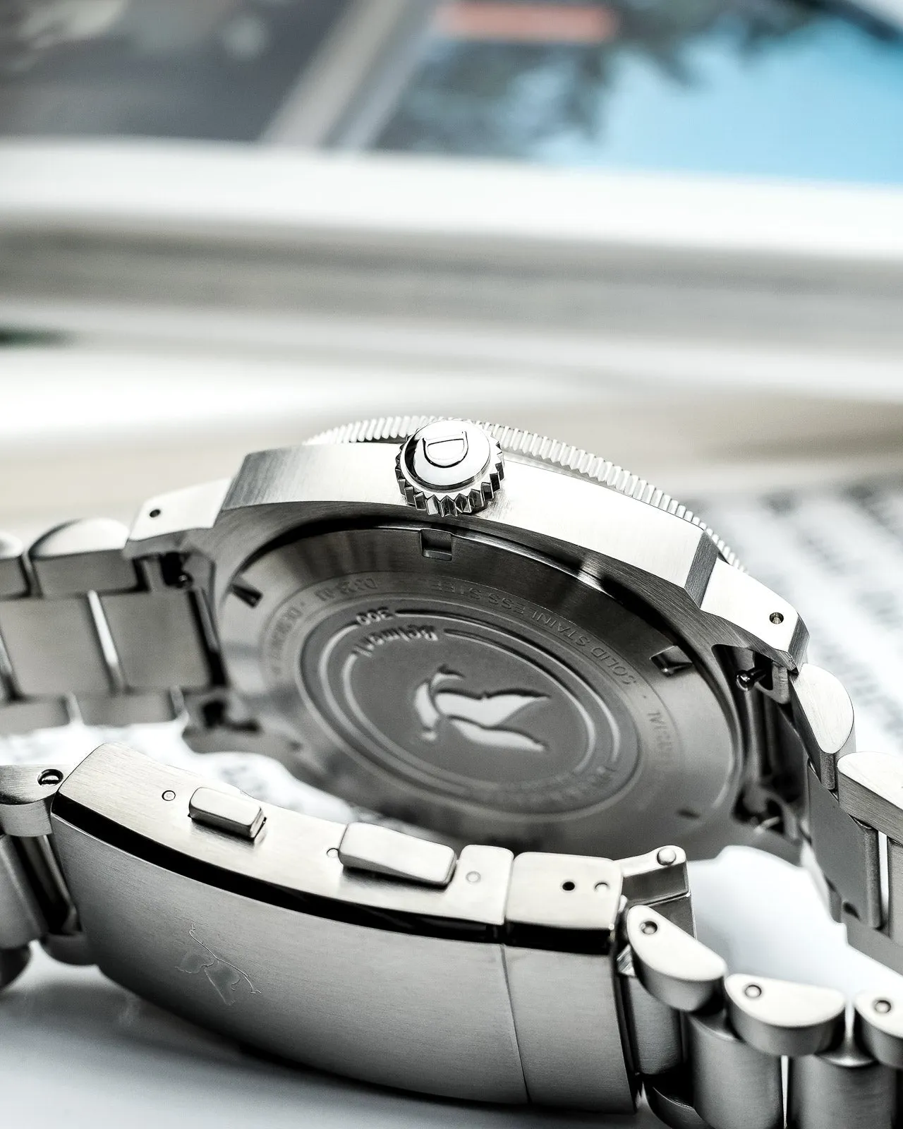 DP Watch Belmont Dive Green Bracelet