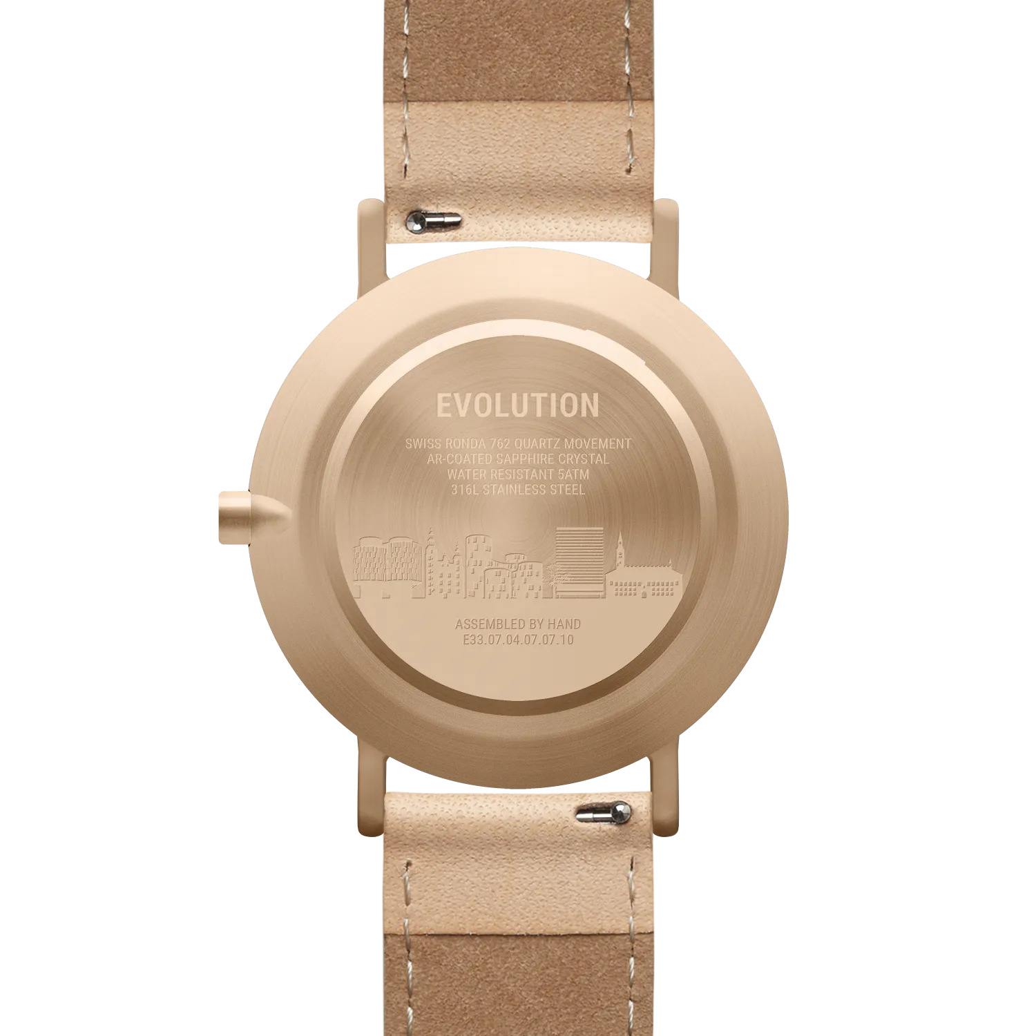 Evolution - Rosegold | White | Natural