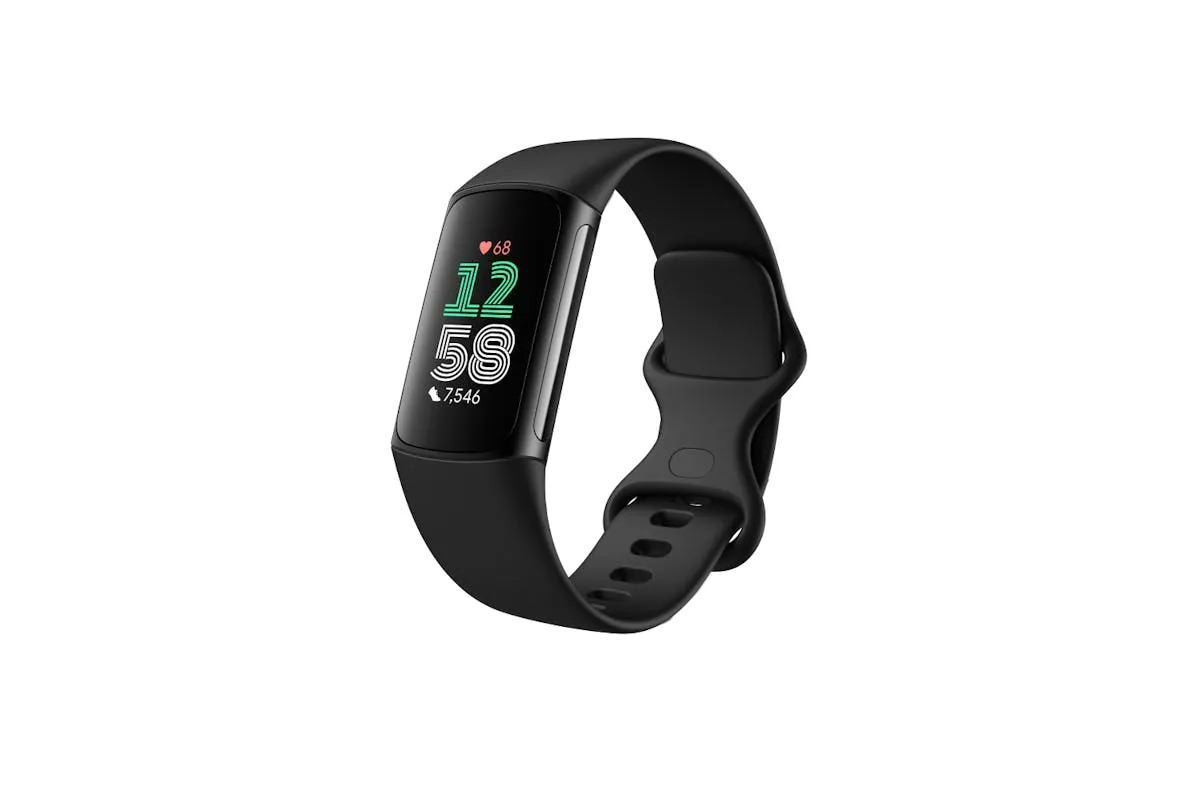 Fitbit Charge 6 Fitness Tracker | Obsidian/Black