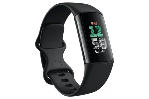 Fitbit Charge 6 Fitness Tracker | Obsidian/Black