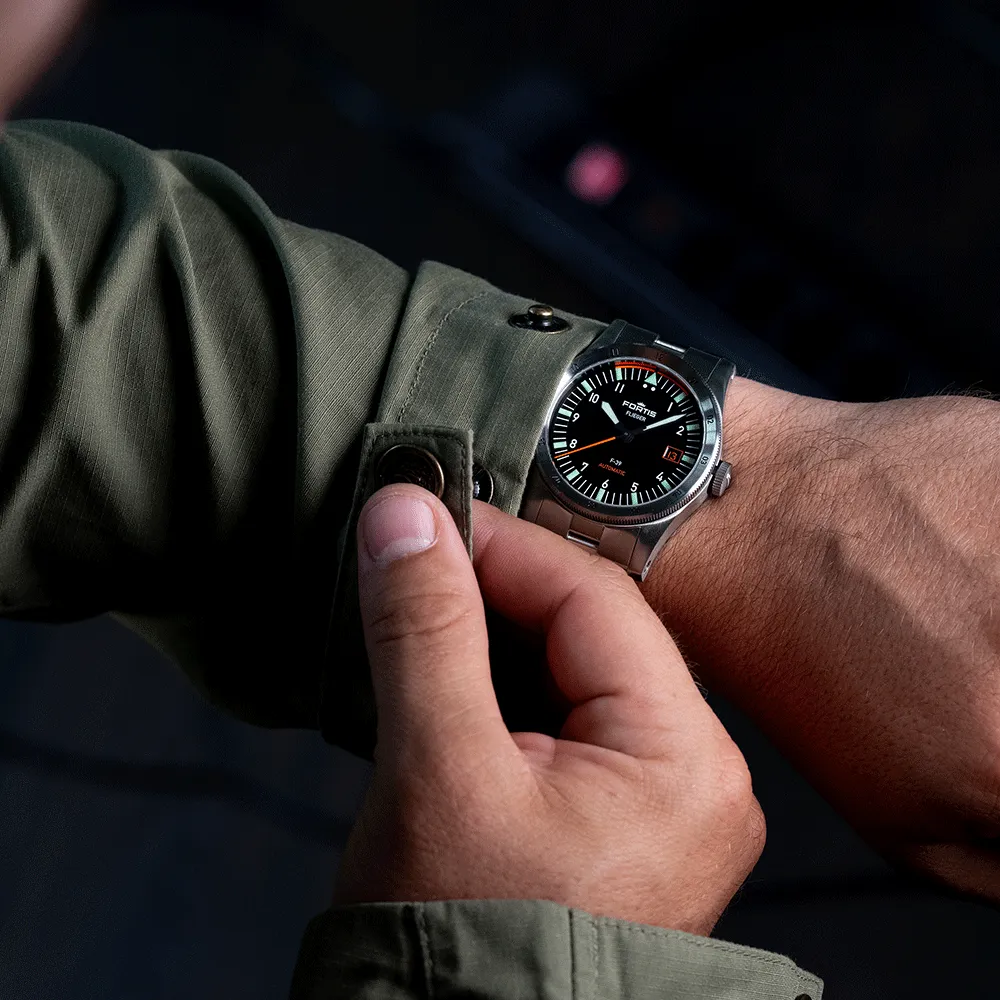 Fortis Flieger F-39 Automatic On Block Bracelet