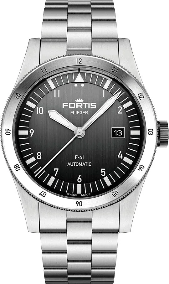 Fortis Flieger F-41 Automatic Black