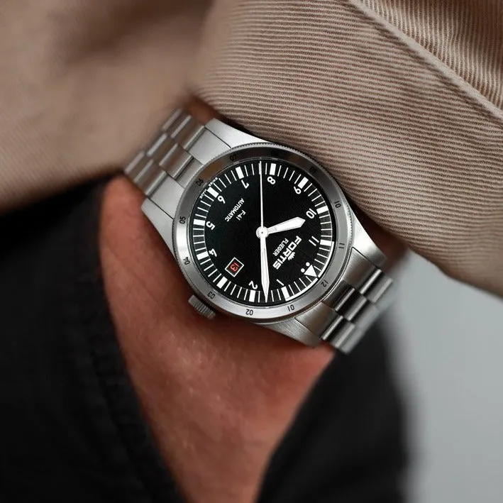 Fortis Flieger F-41 Automatic Black