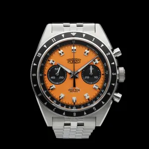 Forzo - Drive King Chronograph 'Orange Dial'