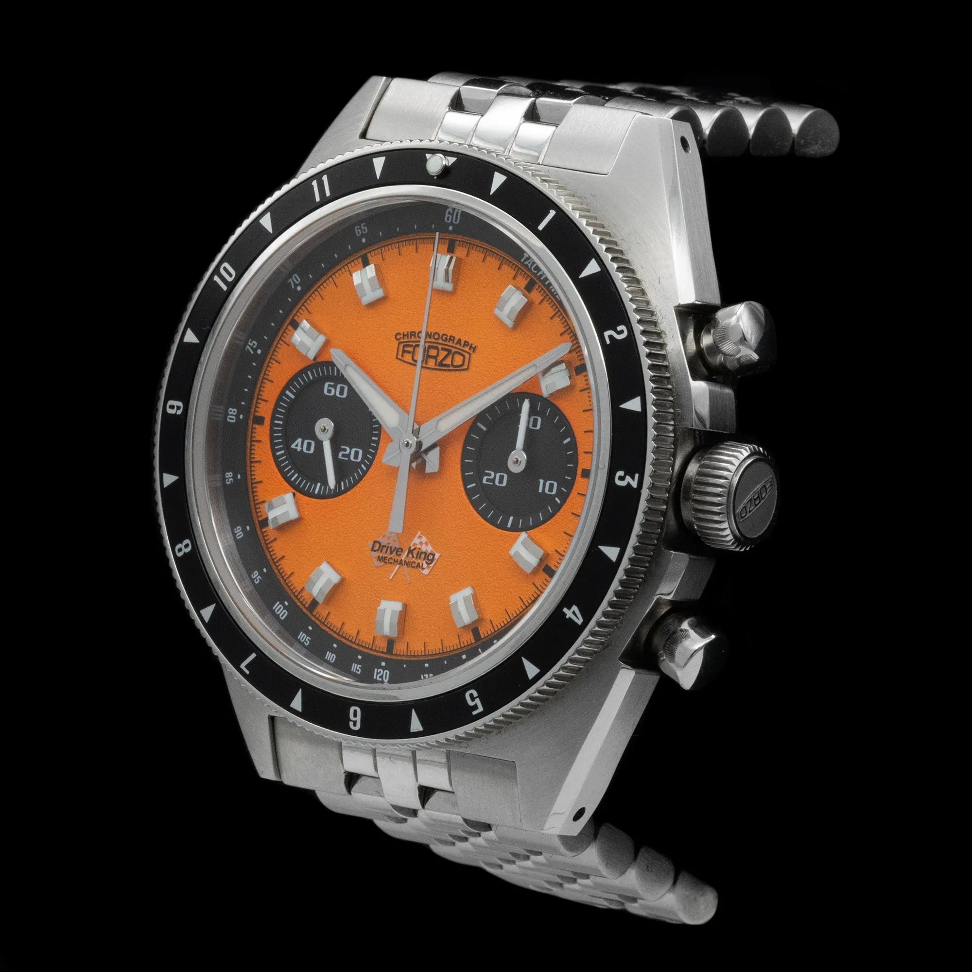 Forzo - Drive King Chronograph 'Orange Dial'