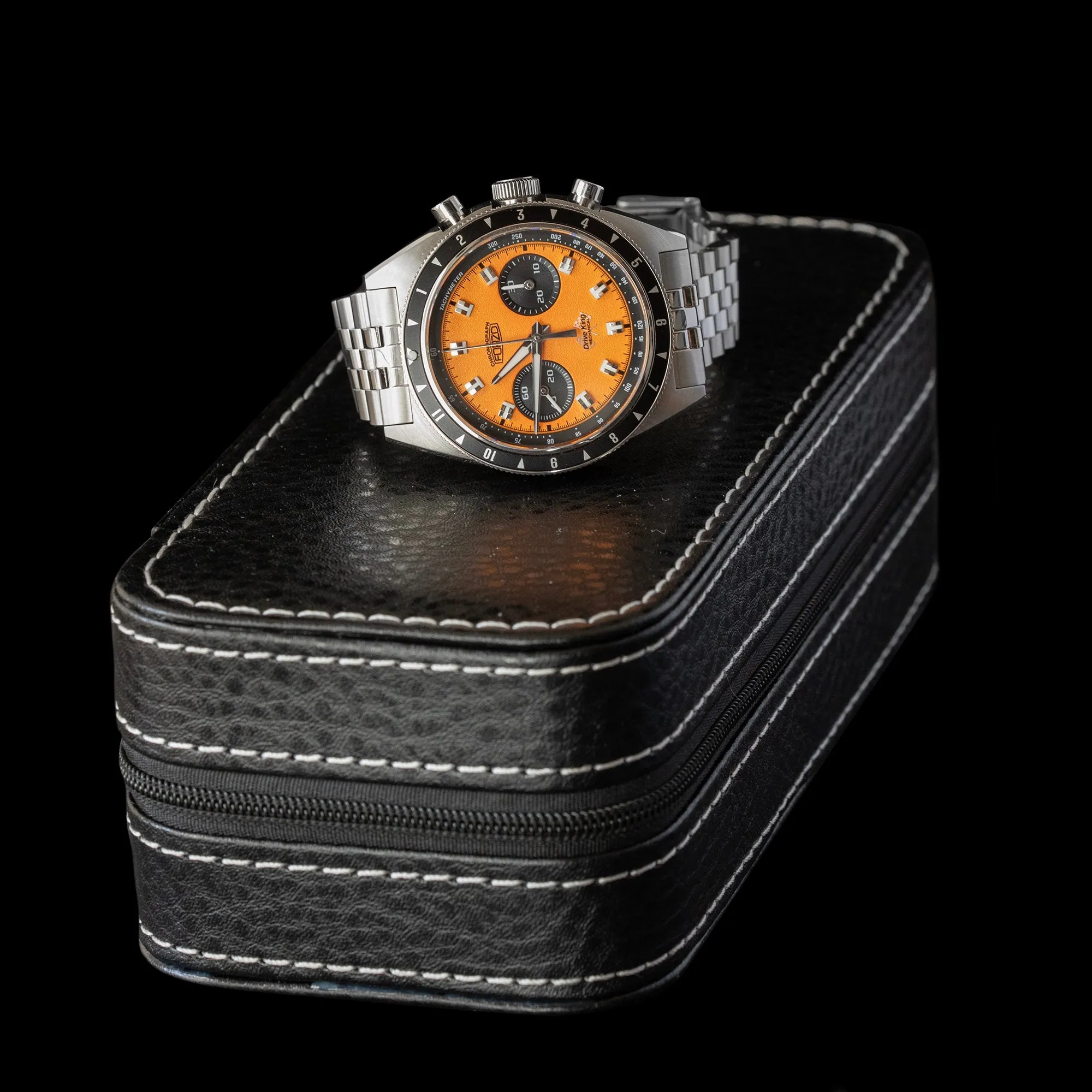 Forzo - Drive King Chronograph 'Orange Dial'