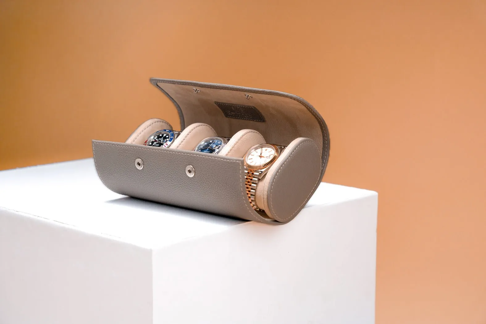 Galata - Togo Light Grey Watch Roll