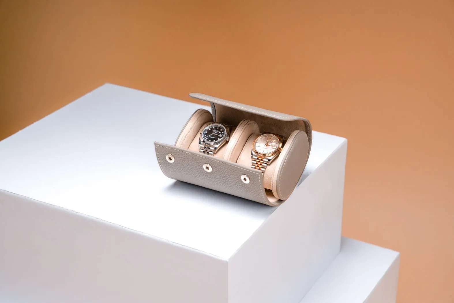 Galata - Togo Light Grey Watch Roll