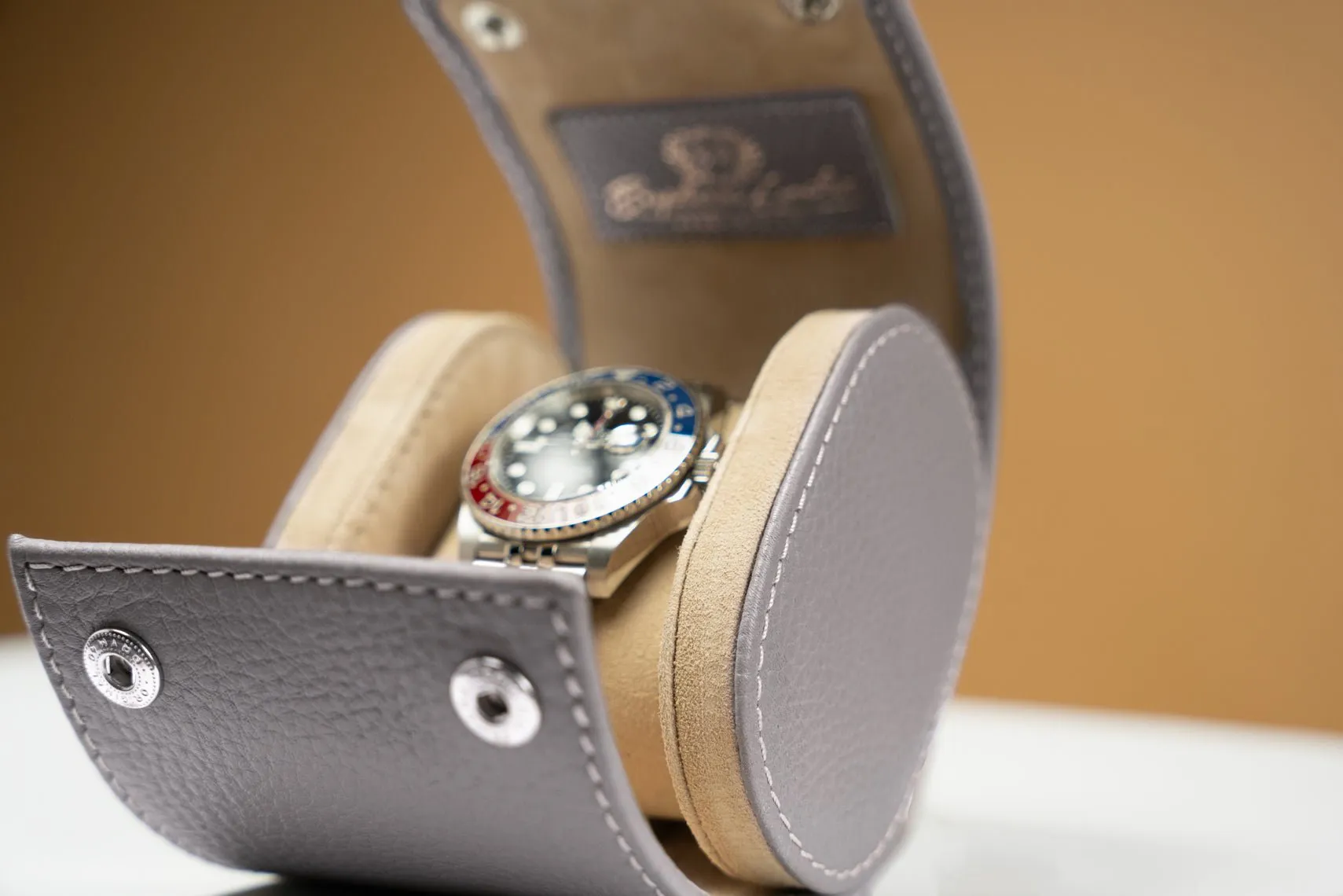 Galata - Togo Light Grey Watch Roll
