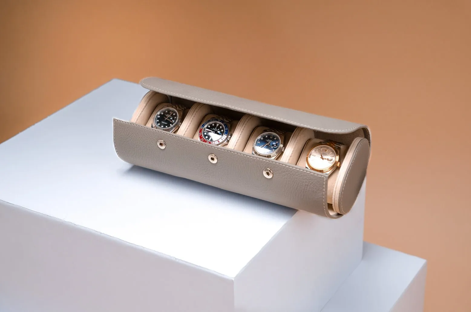 Galata - Togo Light Grey Watch Roll