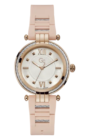GC White Dial Quartz Analog Women Watch - Y56005L1MF