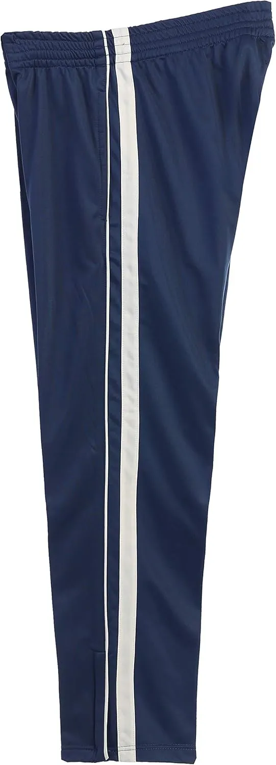 Gioberti Boys Track Jogger Athletic Pants - with Zip Bottom