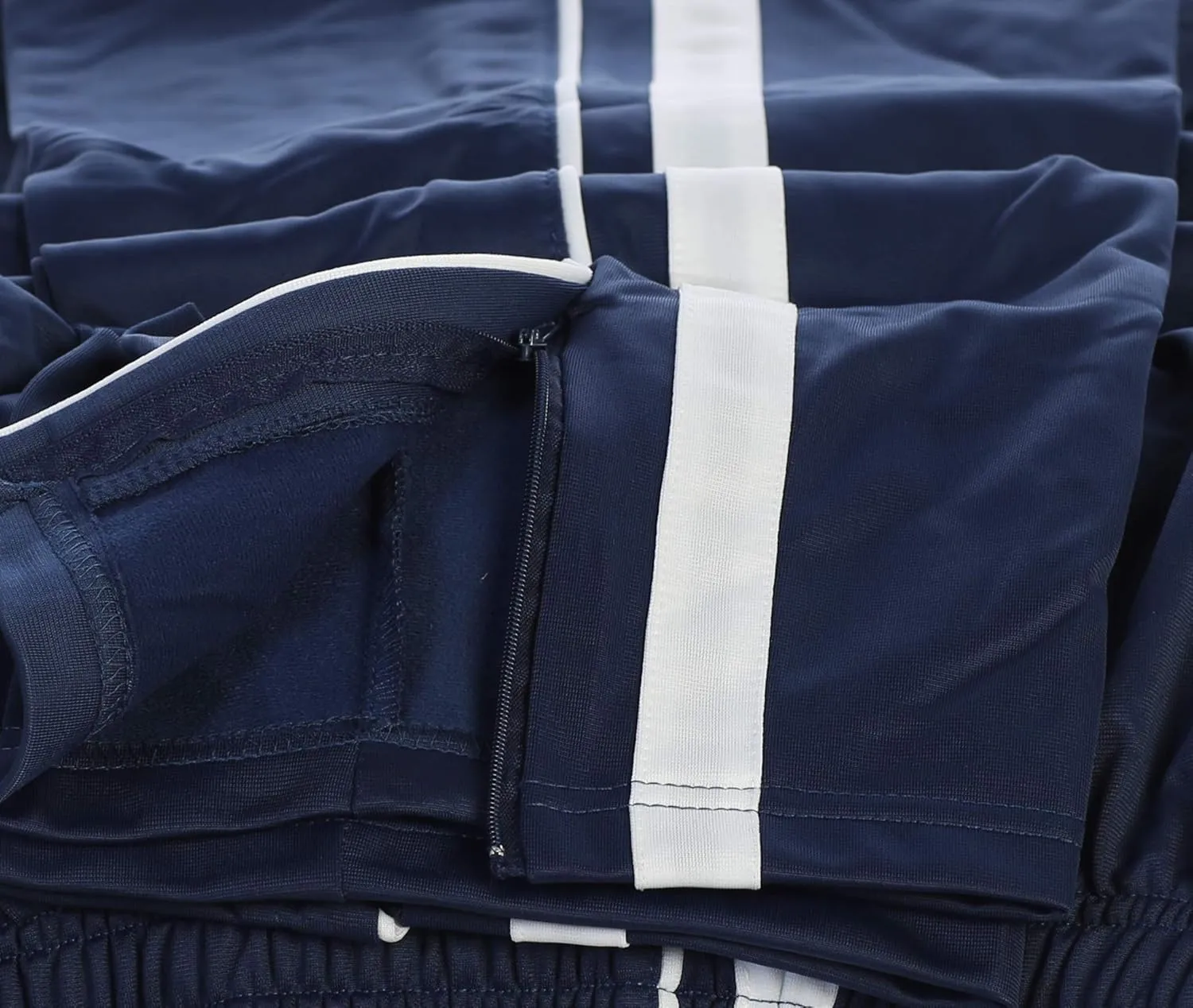 Gioberti Boys Track Jogger Athletic Pants - with Zip Bottom