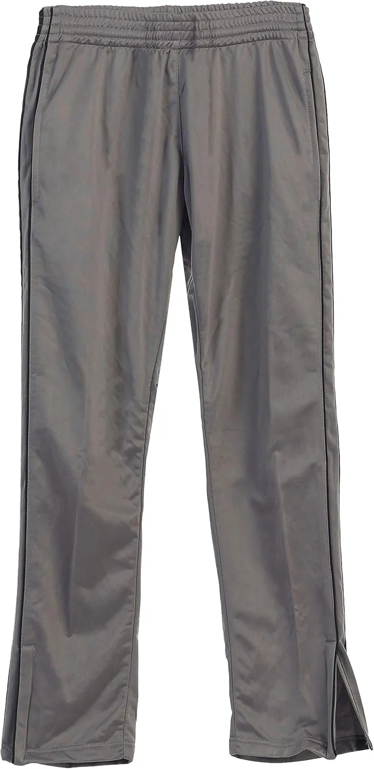 Gioberti Boys Track Jogger Athletic Pants - with Zip Bottom