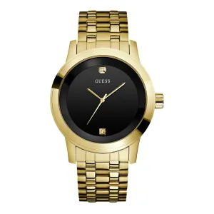 Guess Black Dial Men Analog Watch - U11576G3M