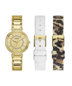 Guess Champagne Dial Women Watch - GW0588L1