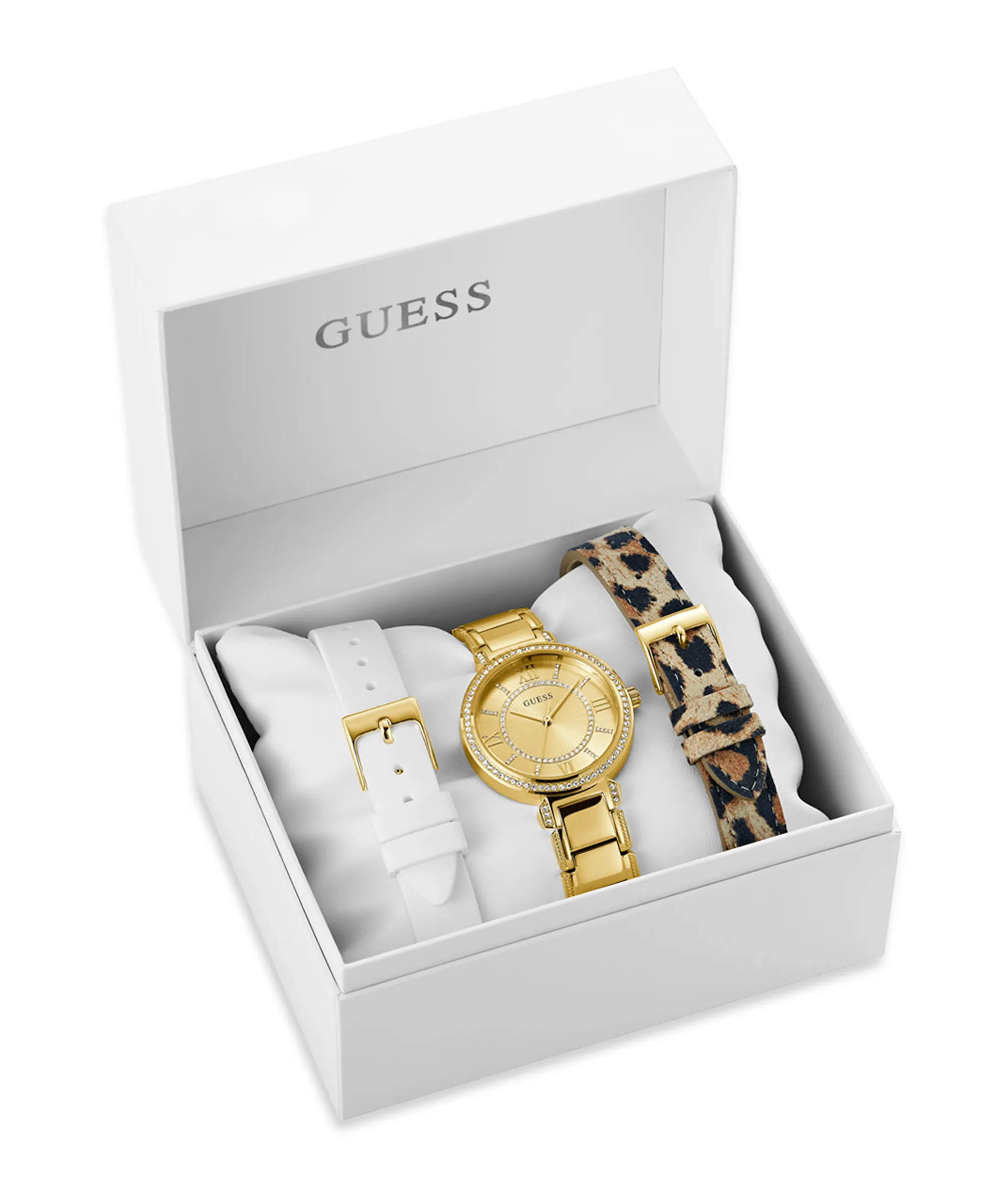 Guess Champagne Dial Women Watch - GW0588L1