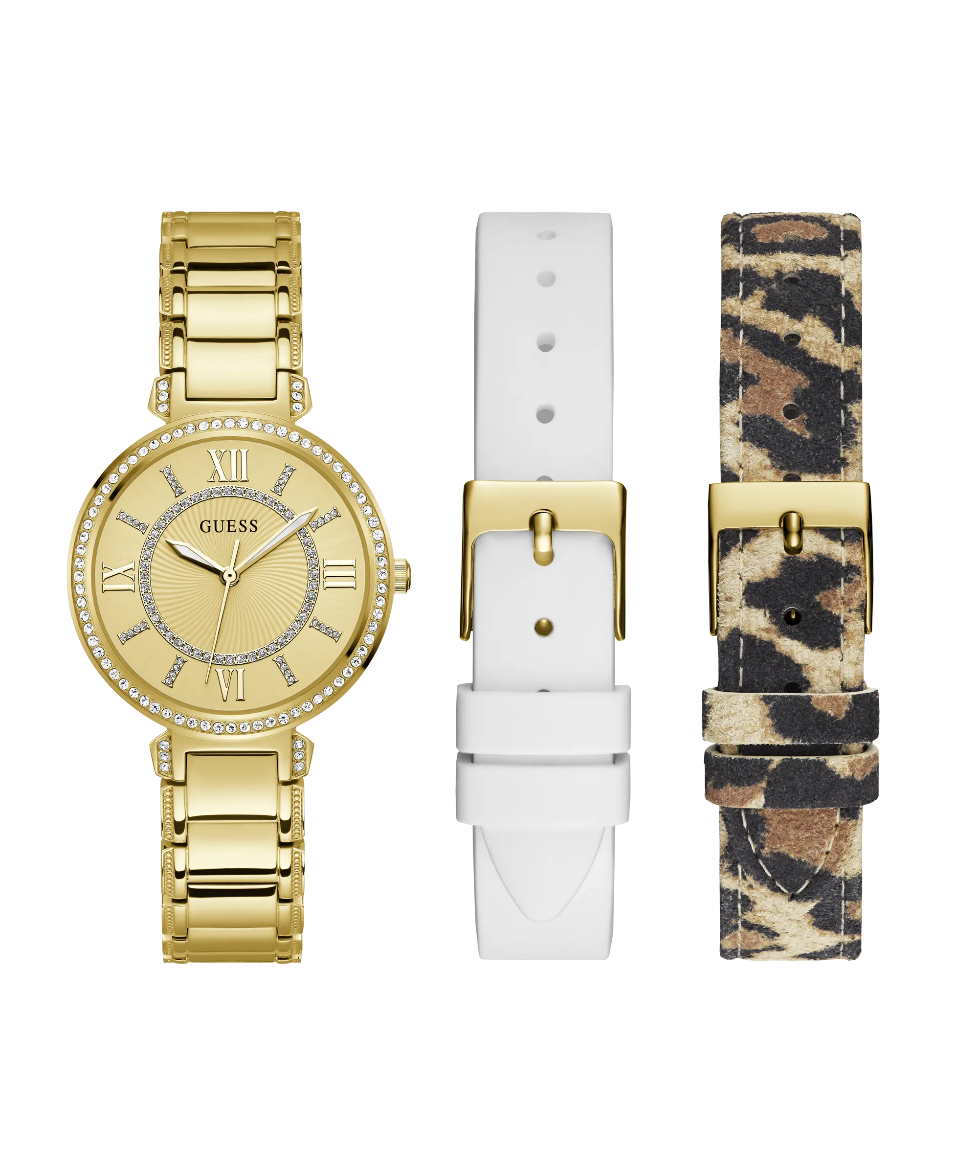 Guess Champagne Dial Women Watch - GW0588L1