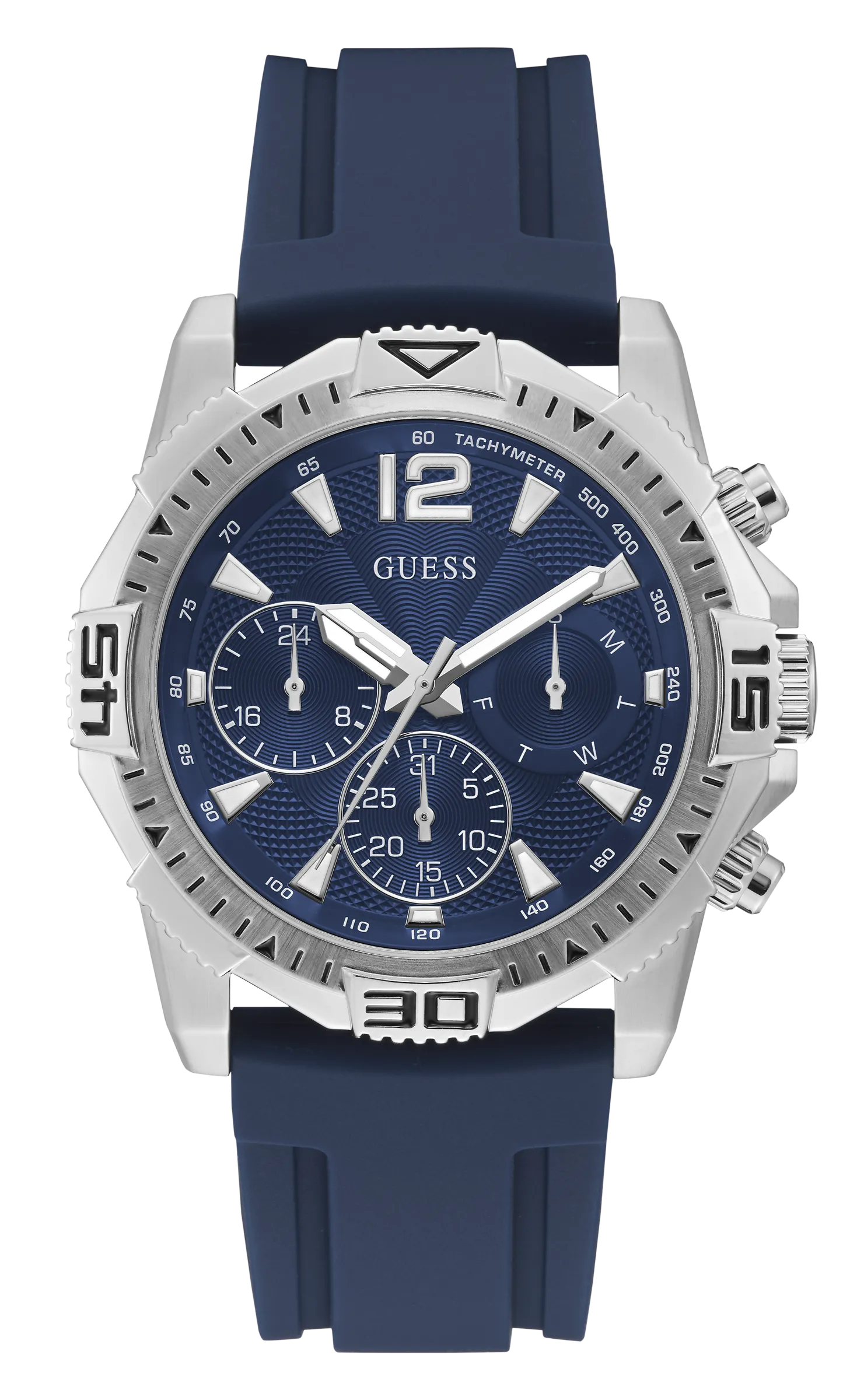 Guess Men Blue Dial Analog Watch - GW0211G1