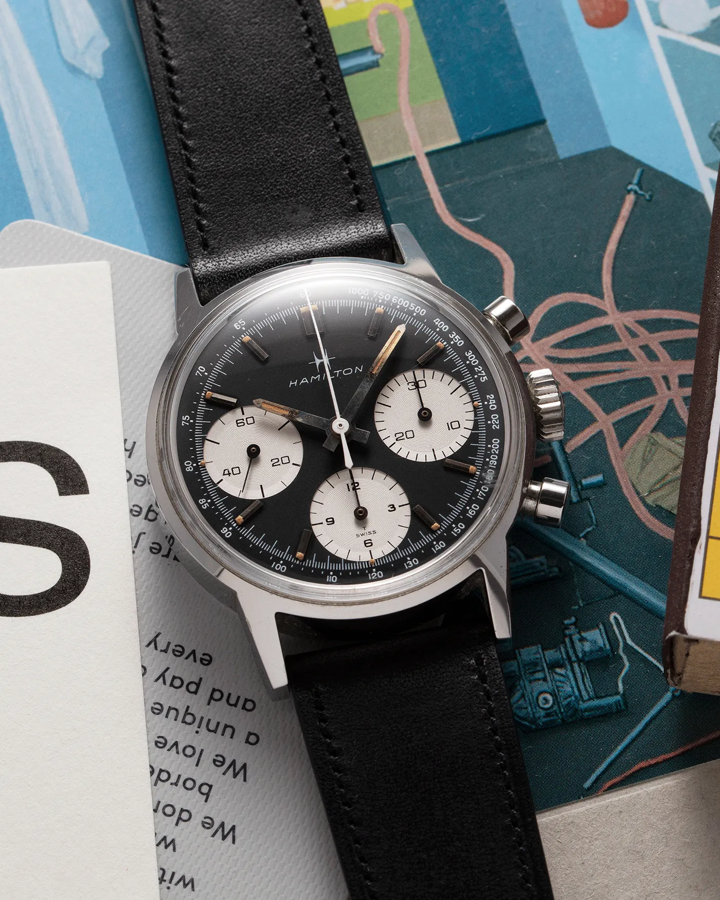 Hamilton Reverse Panda Chronograph