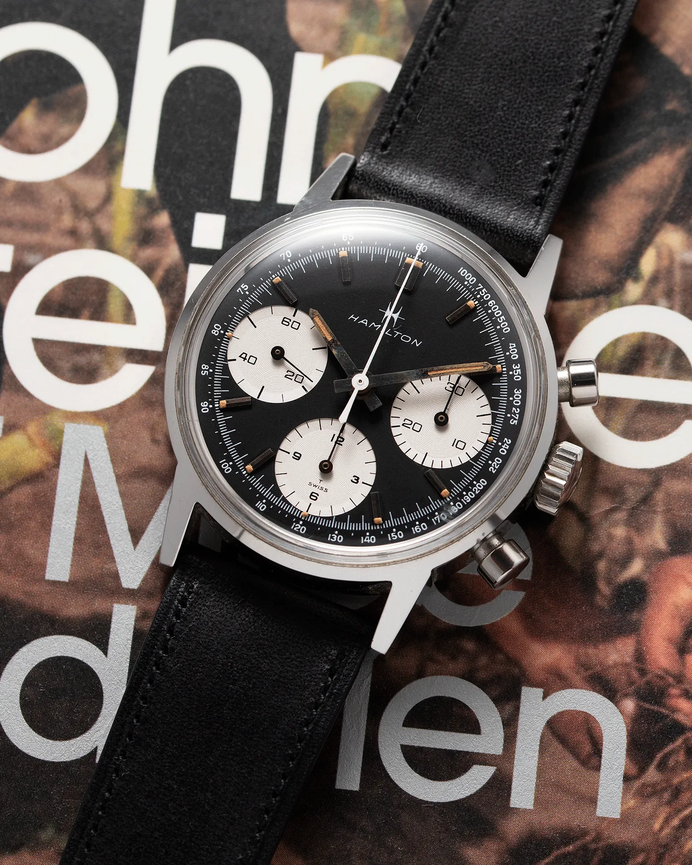 Hamilton Reverse Panda Chronograph